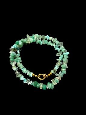 Amazonite Stone Necklace.